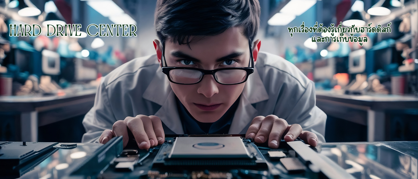 Hard Drive Center – ทุกเรื่องที่ต้องรู้เกี่ยวกับฮาร์ดดิสก์และการเก็บข้อมูล